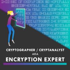 Cryptographer / Cryptanalyst AKA Encryption Expert